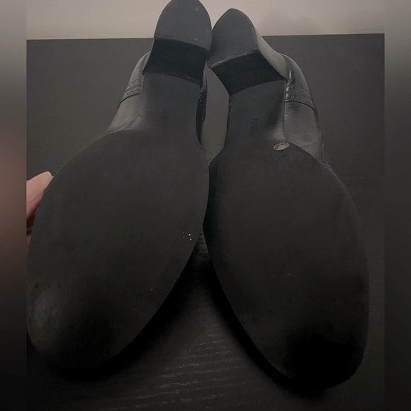 Coquette Black Bow Tie Heels - Picture 5 of 5